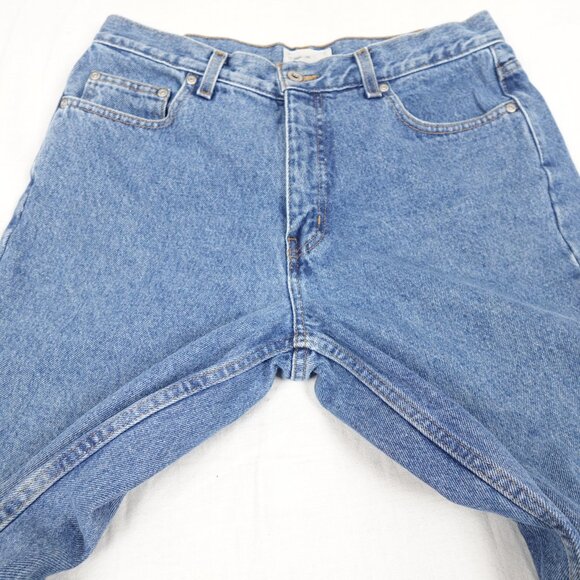 Vintage 90s Bluenotes Relaxed Straight Leg Jeans Men's 33x30 Made in Canada - Picture 6 of 12